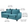 Loxton Sofabed Chocolate