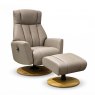 Sorrento Swivel Recliner Chair - New Grey