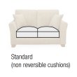 Standard (non reversible cushions)