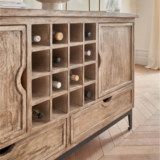 Embrace Vintage Americana with a touch of Hollywood Glamour 🌟 The Harbour sideboard: Reclaimed Pin...