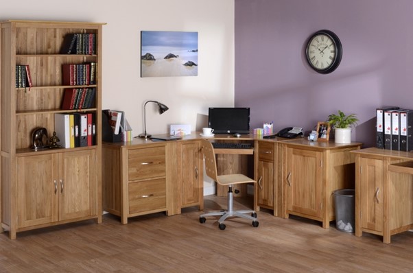 Lisbon Oak home office furniture
